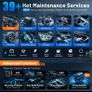 Xtool D7W 2.0 Bluetooth Diagnostic Tool 39 + special functions OBD2 Bidirectional Scanner Scan Tool ECU Coding FCA FD DOIP Image 6