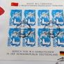 USSR Gorbachev in Germany first day coin stamps cover 1989 Image 5