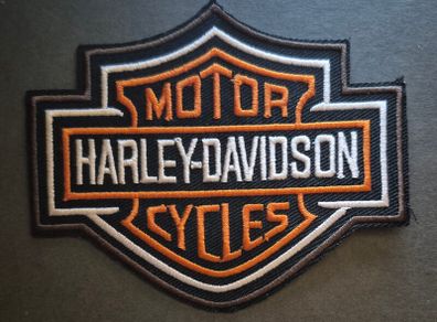 Harley Davidson motorcycles, cloth patch.