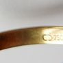 Vintage 18K Yellow Gold 750 Heart Engraved  Ring size P - 4,5g Image 8