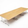 Folding Retangular Table - 1500w x 750d Image 5