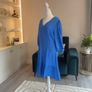Ladies Vibrant Blue Polka Dot Dress from F&F Image 10