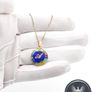 Italian Sterling Silver Millefiori Murano Glass Necklace Image 9
