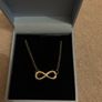 Newbridge silverware Infinity necklace Image 2