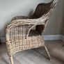IKEA Byholma Wicker Armchair Image 3