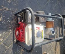 petrol water pump pully stuck