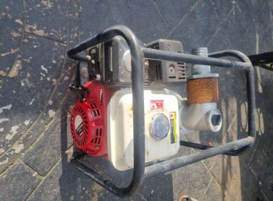 petrol water pump pully stuck