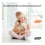 Owltron 4pcs Indoor Pan/Tilt Security Camera 2K, Smart Cam for Home Security with Motion Detection, 2.4G WiFi with Phone APP, Baby/Pet Camera with IR Night Vision & Two Way Talk Image 2