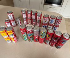 Coca Cola Can Collection 34 cans 90's