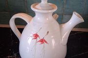 Large Louis Mulcahy Teapot Fuschia