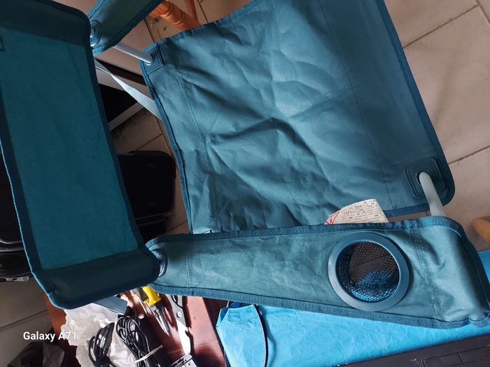 QUECHUA Camping Chair in like new condition