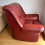 FREE leather armchair in perfect condition FREE Image 5