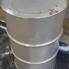 Stainless steel drum