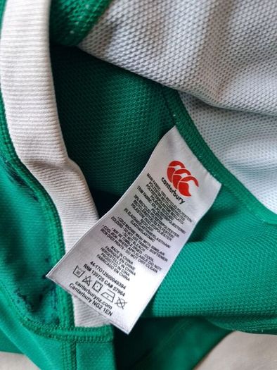 2016-17 Canterbury ireland rugby shirt Size 10 years Pit to pit 15" green in like new condition