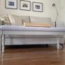 Elegant Bench. Solid Birch. Perfect conditions. Image 2