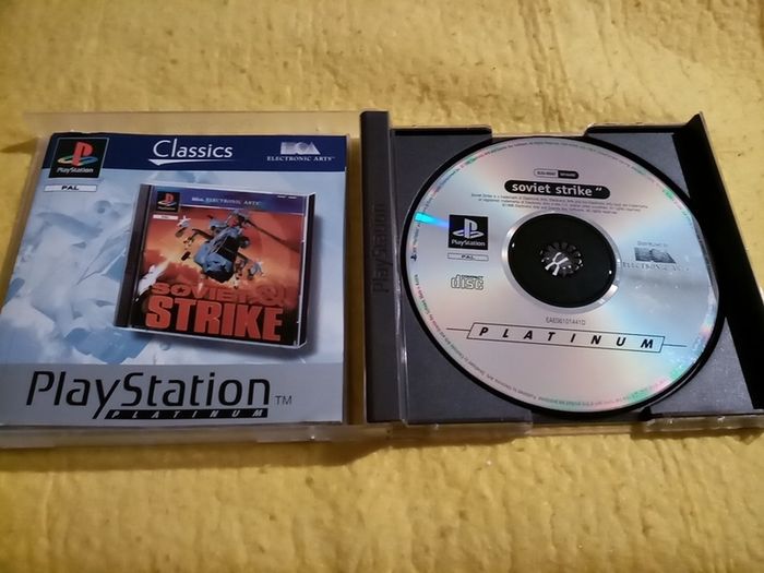 Soviet Strike PlayStation 1 Ps1 PlayStation 2 ps2 games Original
