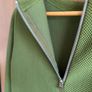 Vanilia long sleeve green top, waffle fabric, size 10 Image 5