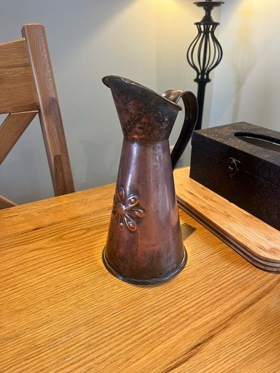 Arts & Crafts Copper Pitcher