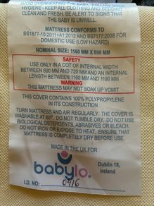 babylo cot mattress