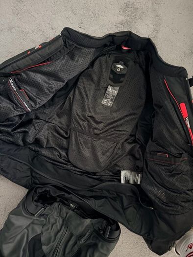 Alpinestars tech leather jacket and pants