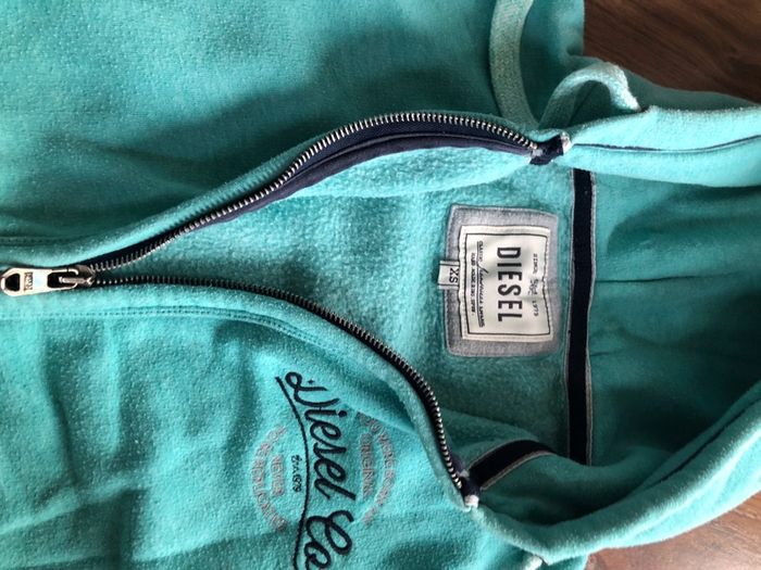 Ladies Diesel full zip hoodies X-Small