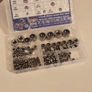 Nylon Insert Lock Nuts Kit 180pcs M3-M12 Stainless Steel Image 2