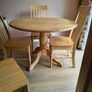 Kitchen table and 4 chairs Image 2