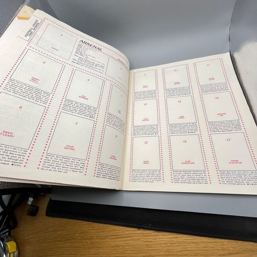 Vintage Panini Football 80 Football Sticker Album 1980