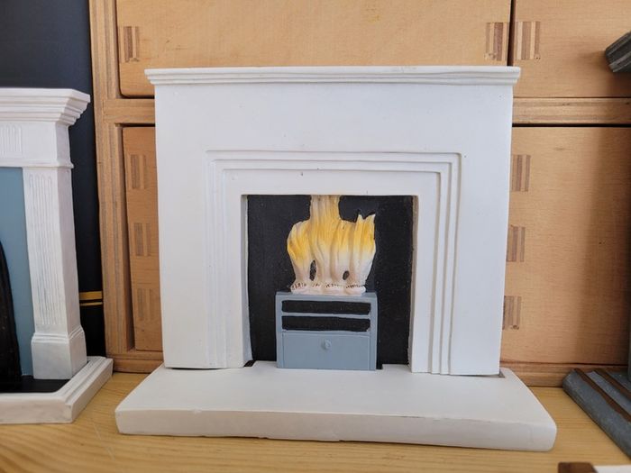 Dolls house furniture - Fireplaces