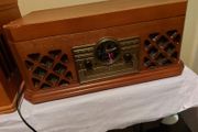 Zennox, CD, Radio, Tape and Phono Record Player, and AUX, Model D3939, all operations working fine and in very good vintage type model condition