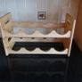 2 x New wooden wine racks. Stacking Image 5
