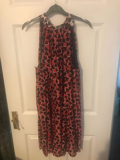 river island halter neck dress