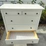 Chest of 6 drawers Hemnes white Image 6