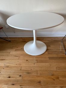 DOCKSTA Table IKEA, white/white, 103 cm