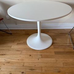 DOCKSTA Table IKEA, white/white, 103 cm
