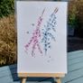 Original Watercolour Floral Painting Image 2