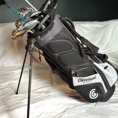 Full Golf Set - Titleist Driver, Mizuno Irons, Cleveland Wedges, Odyssey Putter + Bag