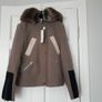 Karen Millen - Short Parka Coat - Taupe Colour - Size 10 - BNWT RRP 270 Image 2