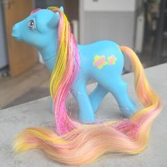 Princess Star Gleamer Brush N Grow Ponies MLP G1 My Little Pony