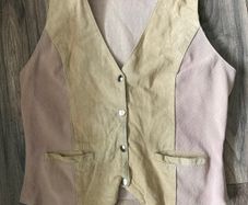 Vintage Suede Vest