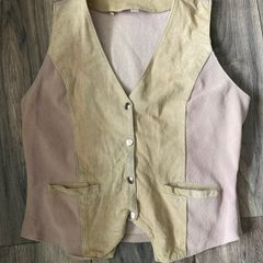 Vintage Suede Vest