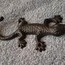 Cast iron geko wall hook. Image 3