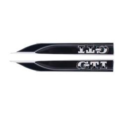 Volkswagen VW GTI metal rear boot badge x2