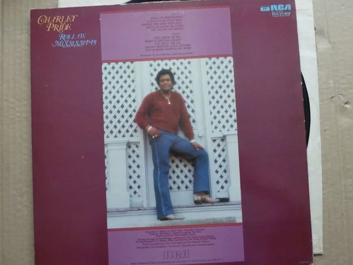 Charley Pride Roll on Mississippi LP