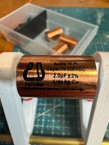 Premium Audio Capacitor 2uF -/+3% for crossovers