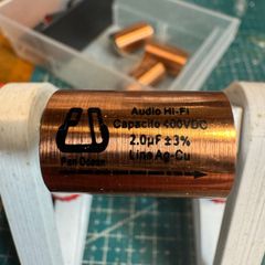 Premium Audio Capacitor 2uF -/+3% for crossovers