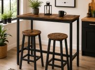 main image for ad Bar Table Set, Bar Table with 2 Bar Stools