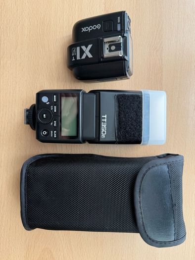 Godox TT350F Flash + X1T-F Wireless Trigger for Fujifilm