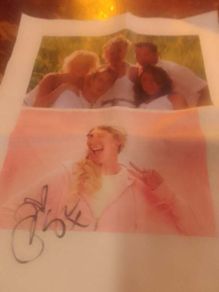 Signed Autograph Of Faye Tozer from Steps