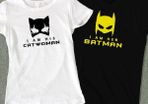 Catwoman And Batman Couple T-shirts For Valentines Day